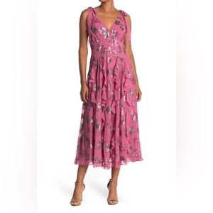 Rebecca Taylor Pink Sequin Dress 6